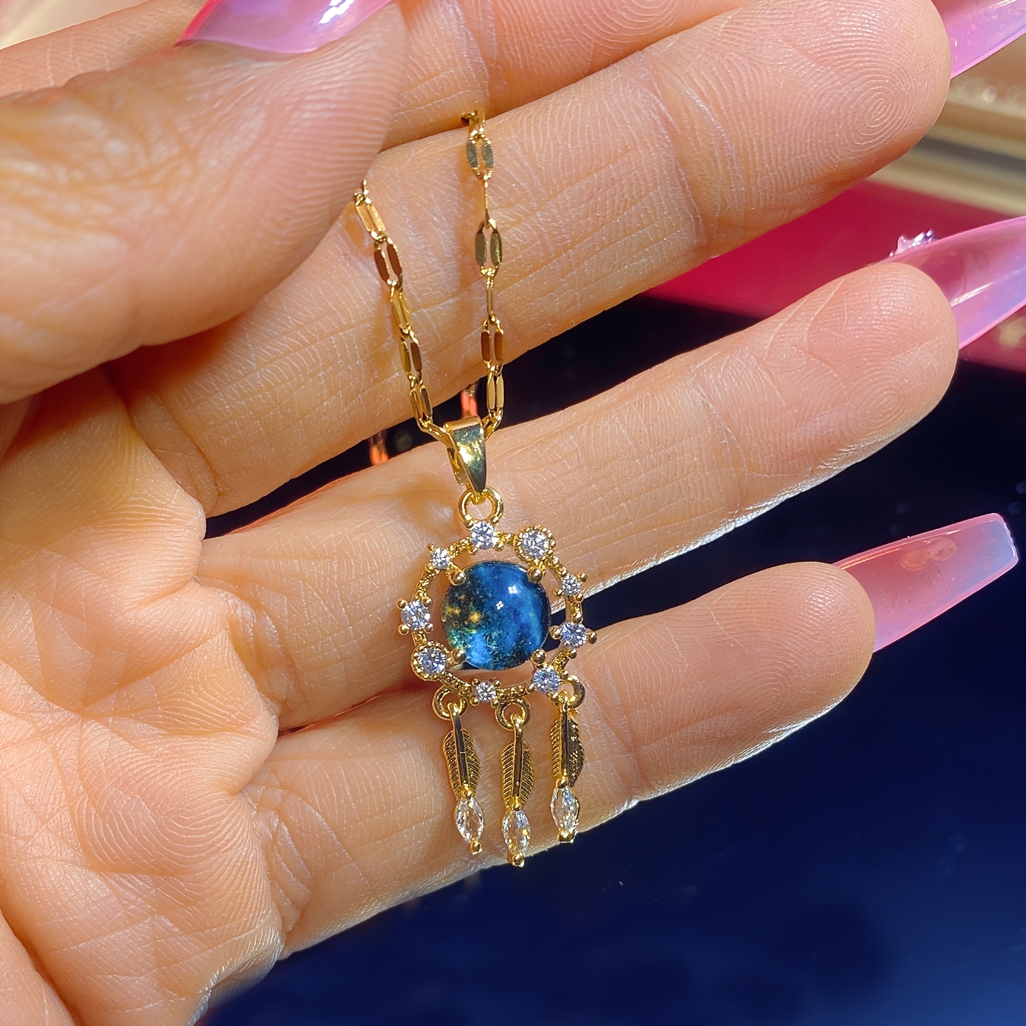 3pcs Set of Star Themed Necklaces, Classic Versatile Pendants